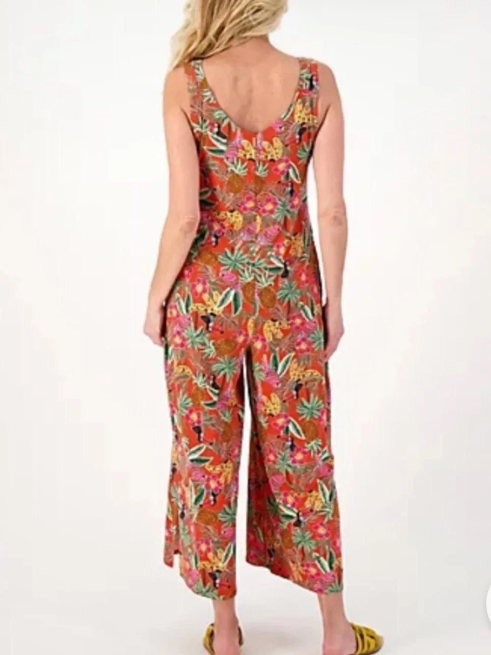 Cuddl Duds Tall Wide Leg Flexwear V-Neck Jumpsuits Cardigan Women’s TXL XL Tall